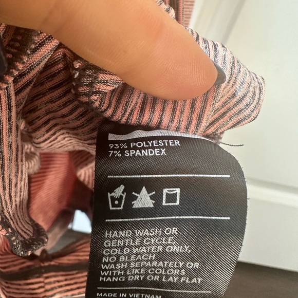 Jo+Jax Girls Olympia Romper Peach Stripes (Size S/5-7) - Picture 8 of 8